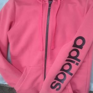 Adidas zip up hoodie